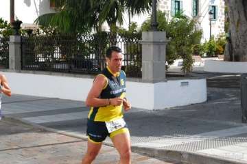 Nueva victoria de Rubén Palomeque en los 10 Km. Urbanos Ciudad de Telde (Foto Francisco Javier Santana y TA)